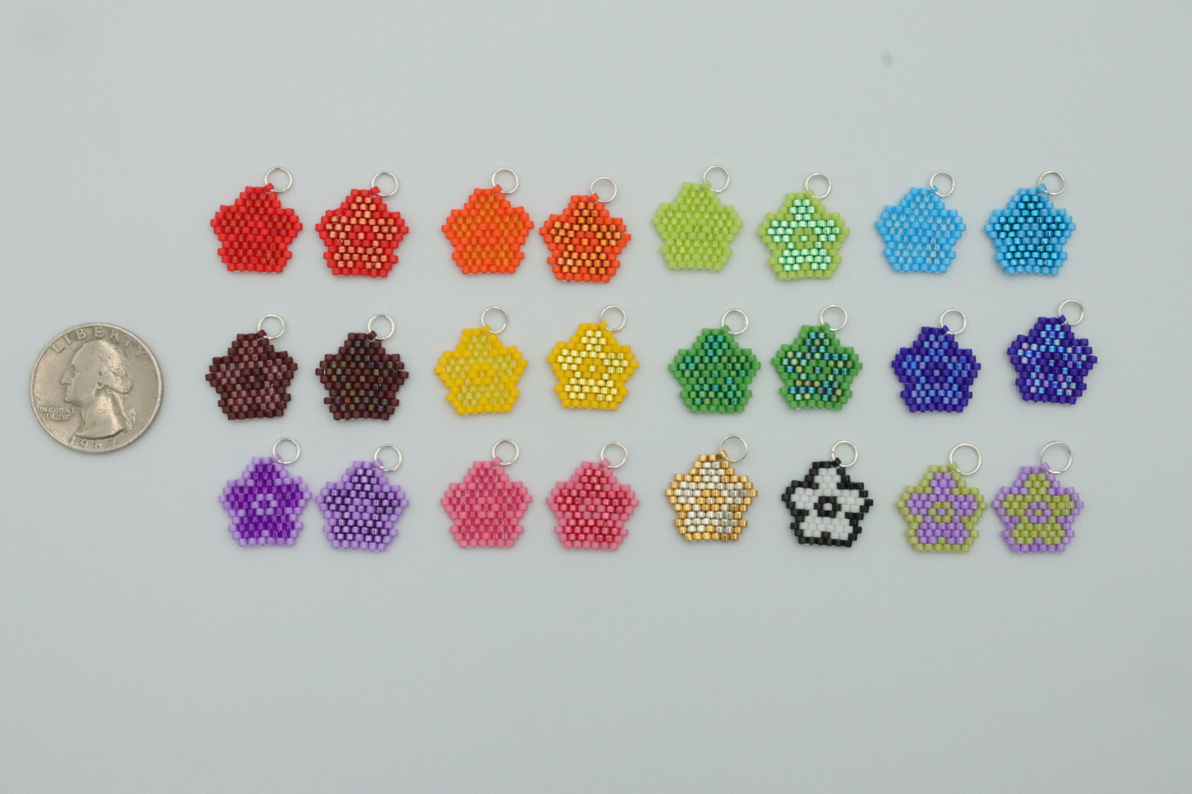 Funky Flower Charm