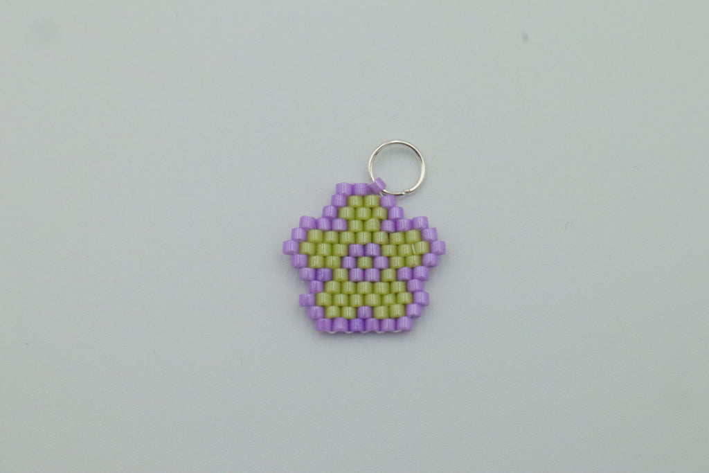 Funky Flower Charm